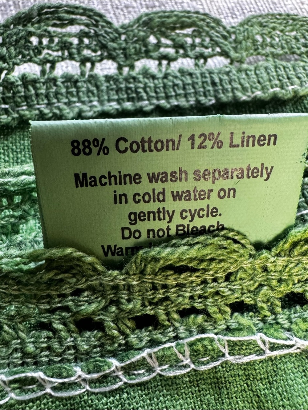 Hand-Dyed Tie-Dye Tea Towels - Green & Teal Spiral Set - Picture 8 of 9